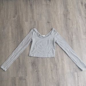 Long sleeve striped shirt